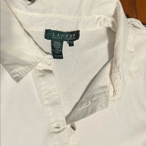 Lauren By Ralph Lauren shirt, size L